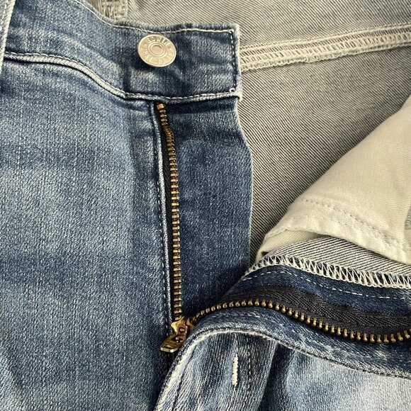 Edwin Jeans Womens 28 Blue Denim Ventura Bree Slim Skinny USA Stretch Medium - Picture 10 of 15